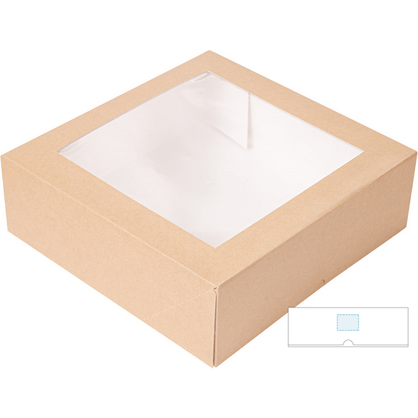 Pastry Box with Window "Thepack"